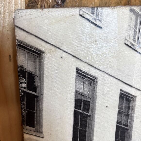 Berlin’s Men’s & Ladies Store Hickey-Freeman Corner Store B&W Canvas Photo - Picture 4 of 10